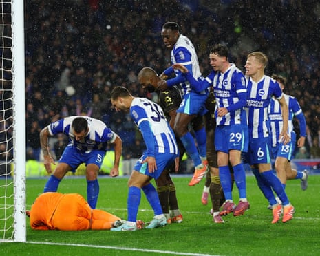 Verbruggen’s late penalty save seals Brighton win Verbruggen’s late penalty save seals Brighton win