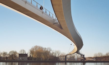 Bridge in Ijburg, Amsterdam.