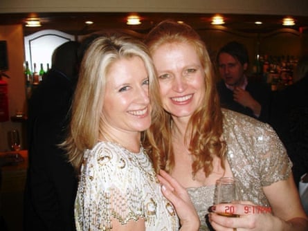 Joanna Simpson with her friend Hetti Barkworth-Nanton