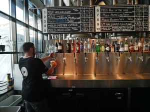 The Molo Brewery bar in Ã
lesund.