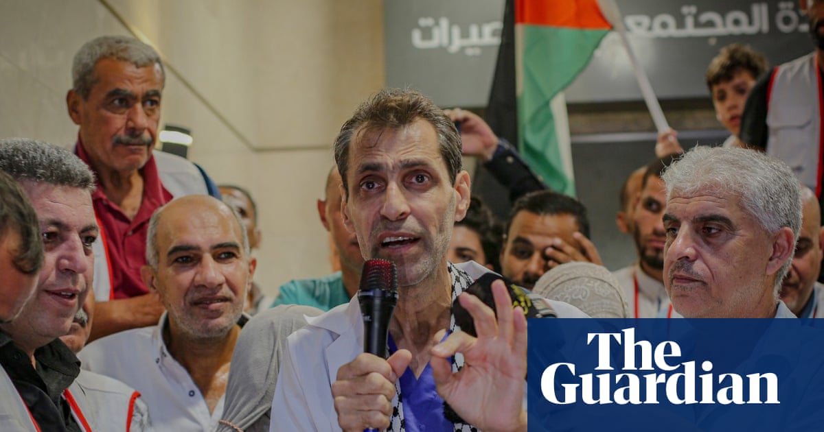 No staff, no equipment, no medicine: a doctor on returning to Gaza after 665 days in an Israeli prison