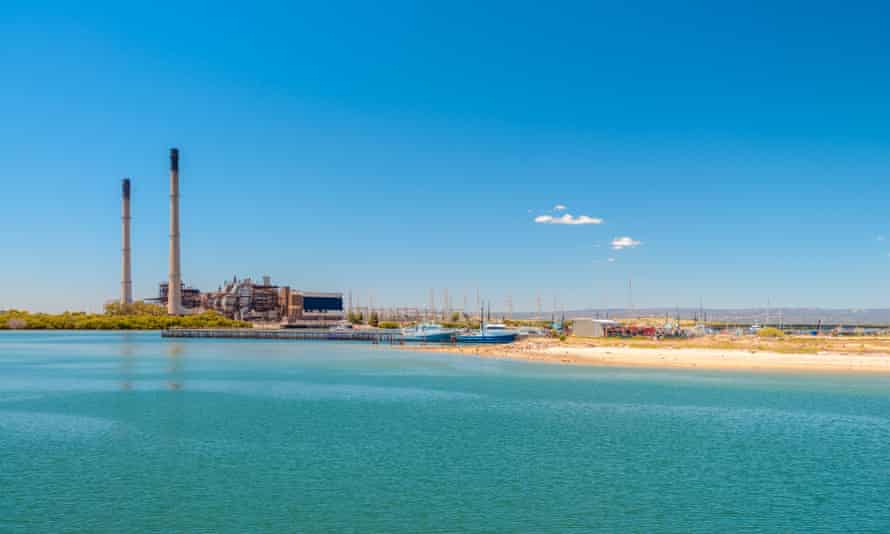 Port Adelaide power station running on natural gas, South Australia