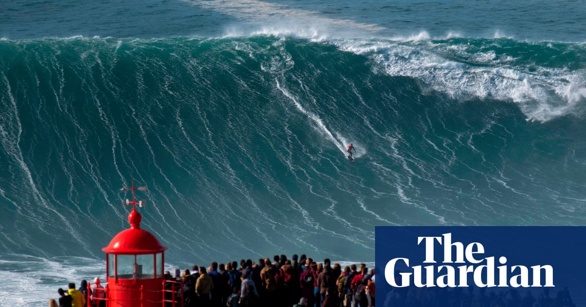 Catching Big Waves At Nazare In Pictures Art And Design The Guardian
