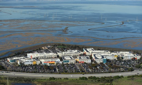 Facebook’s campus on the edge of the San Francisco Bay in Menlo Park, California, where Joseph Chancellor currently works. 