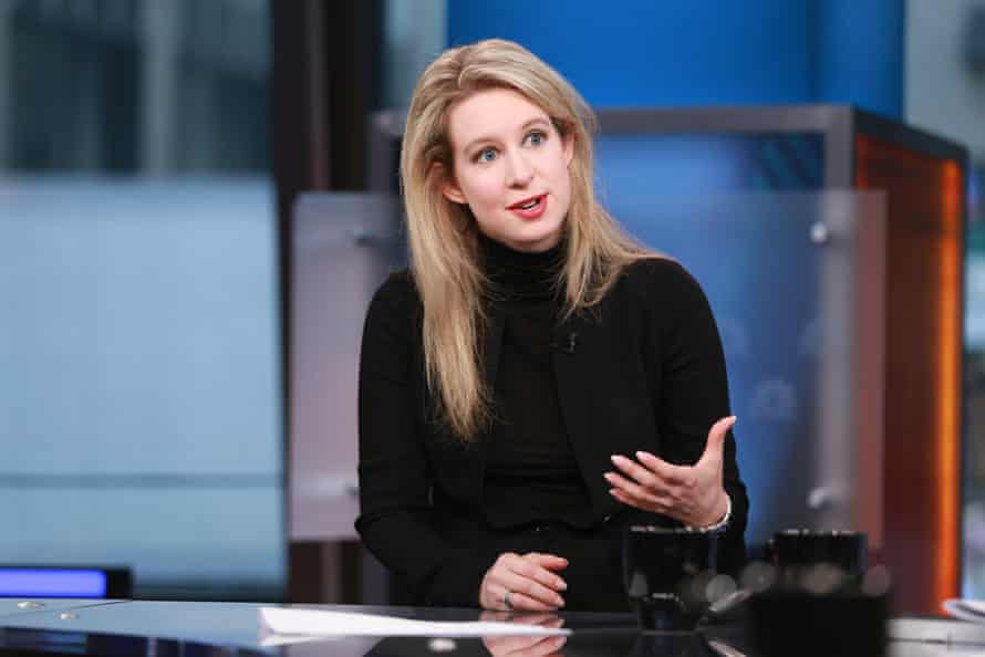 Elizabeth Holmes in a 2015 interview.