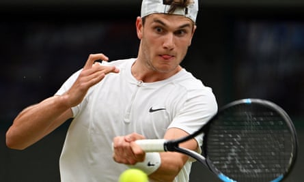 Britain’s rising tennis star Jack Draper