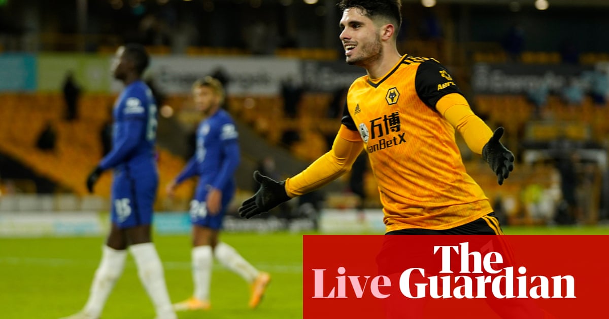 Wolves 2-1 Chelsea: Premier League – as it happened | Football | The  Guardian
