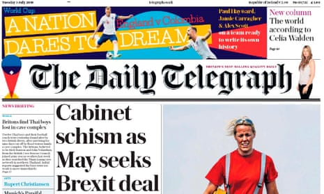 Daily Telegraph - 3 July 2018