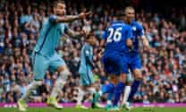 Manchester City 2-1 Leicester City: Premier League – as it happened