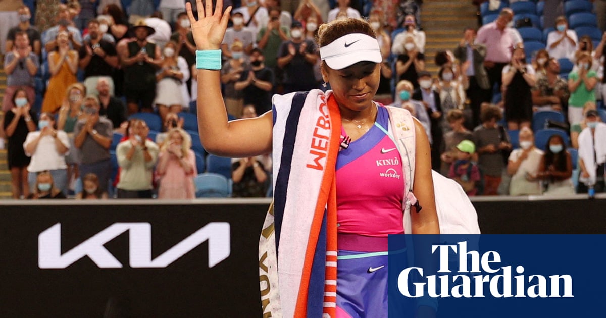 'I'm not God. I can't win every match': Osaka upbeat after Australian Open exit – video