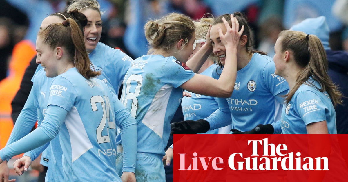 Manchester City 1 0 Manchester United Wsl As It Happened Football The Guardian Manchester City 1 0 Manchester United Wsl As It Happened Football The Guardian