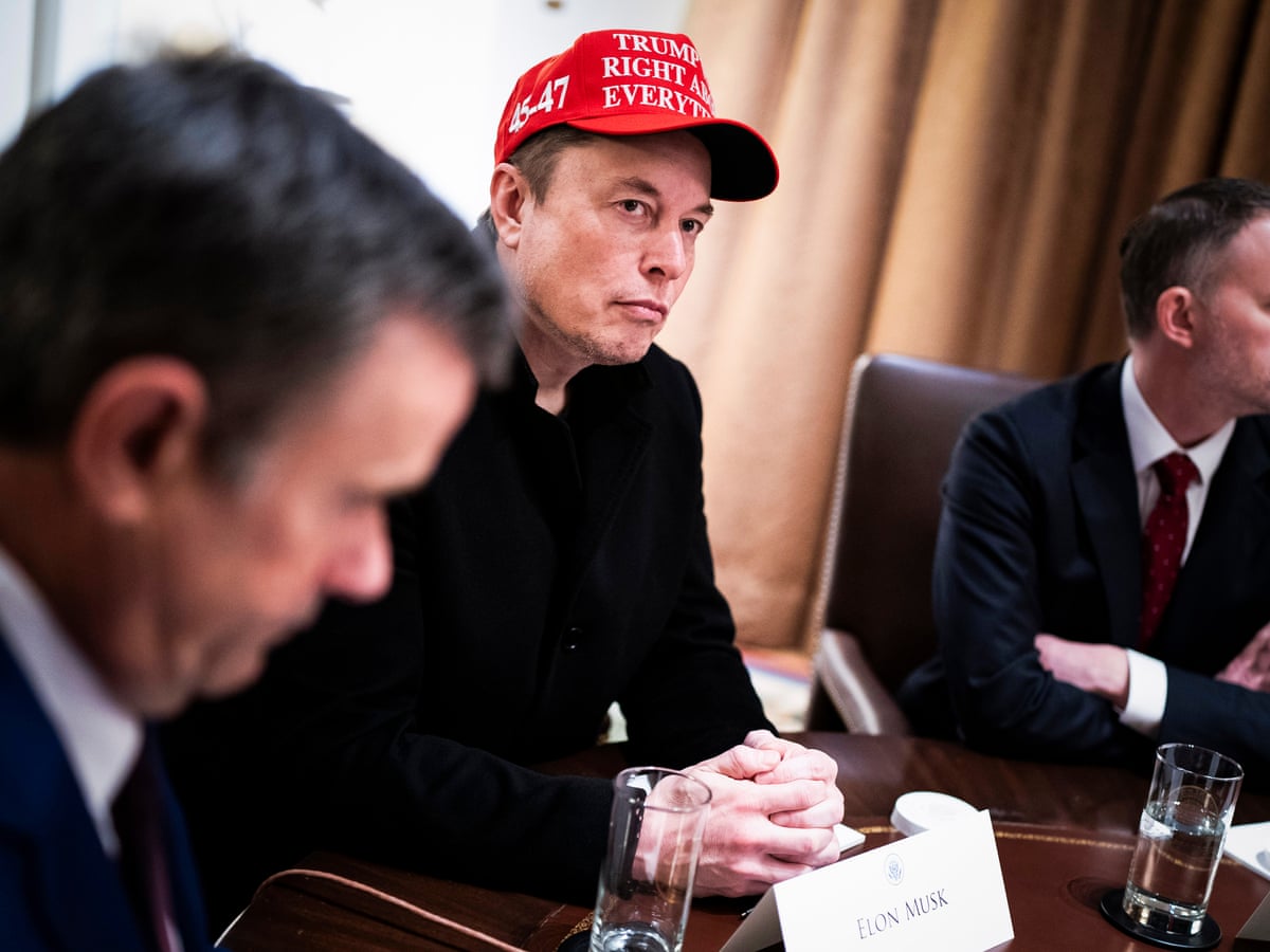 Elon Musk reportedly to step down from lead Trump role as service limit nears | Trump administration | The Guardian