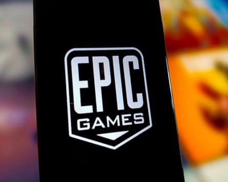 A picture of Epic Games sign