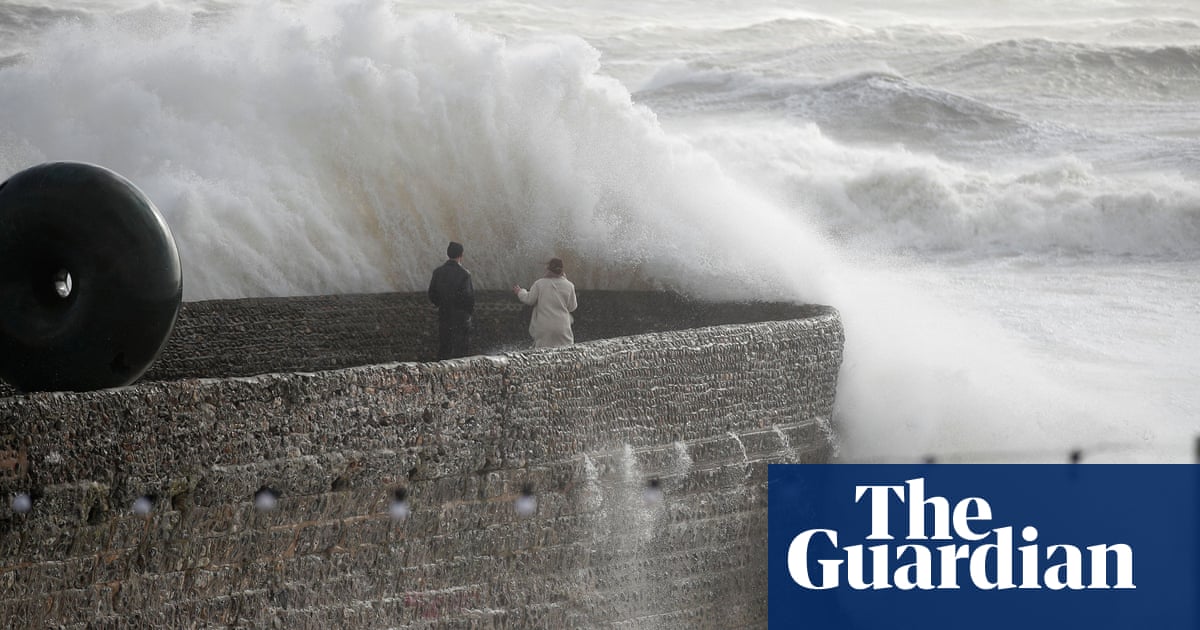Storm Eunice: record-breaking gusts bring chaos to millions across UK