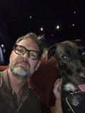 Tim Dowling’s selfie of him and Jean at The Fantastic Four viewing