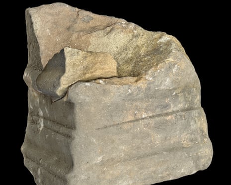 The 1,800-year-old altar stone