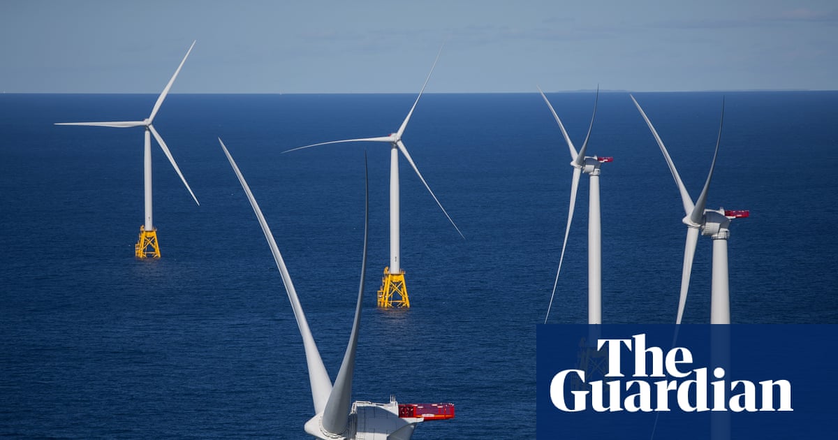Artist’s impression of the grave national security threat: some wind turbines standing 30 miles offshore, menacing radar screens and the delicate ego of one very loud golf enthusiast.