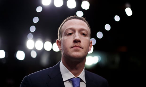 CEO of Facebook Mark Zuckerberg testifies before the Senate.