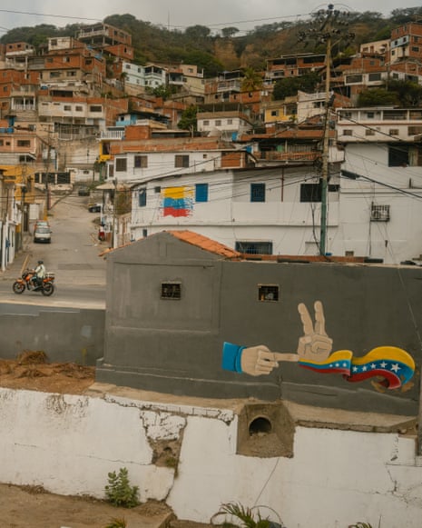 A residential neighbourhood on a steep hillside