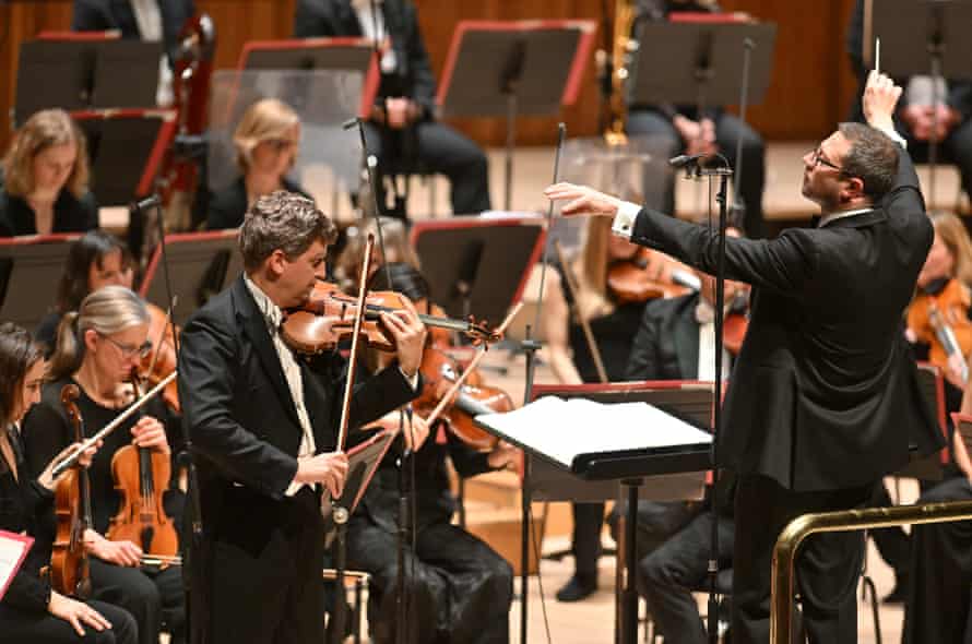 The week in classical: Theatre of Voices; Philharmonia/Wilson; Felix Klieser – review | Classical music 2 Violinist James Ehnes with the Philharmonia Orchestra conducted by John Wilson at the Royal Festival Hall.