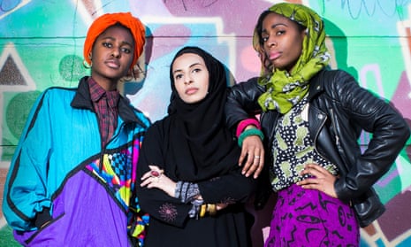 Vanessa dos Santos, Humaira Wadiwala and Marilyn Nadebe who were all cast in the National Youth Theatre’s cancelled production of Homegrown.