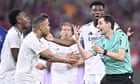 Real Madrid’s toxic targeting of referees is a symbol of the Spanish grandees’ decline | Jonathan Wilson