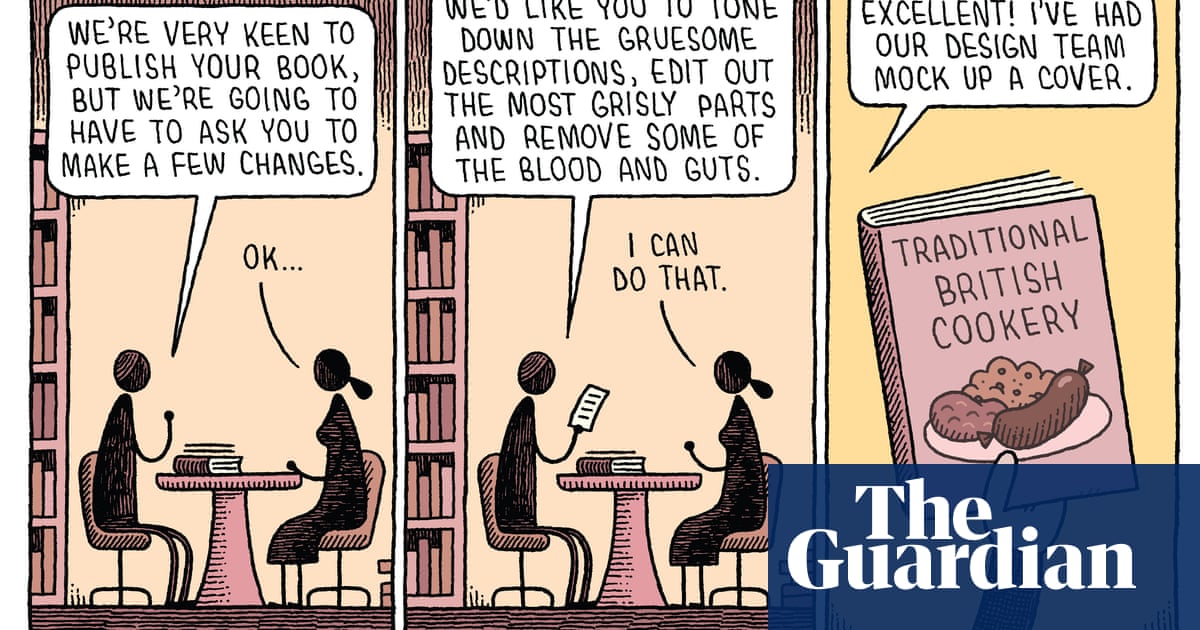 Tom Gauld on making a meal out of a book – cartoon | Books | The Guardian