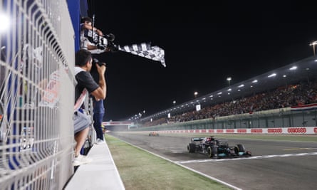 Wins in Qatar and Brazil have transformed Lewis Hamilton’s chances of claiming an eighth world title.