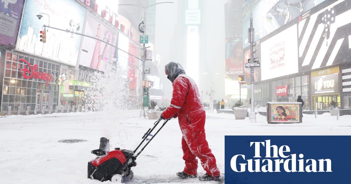 Powerful nor’easter brings blizzards and thick snow across US east coast – video
