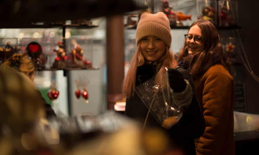 Women of Paris Walking Tours, in a sweet shop
