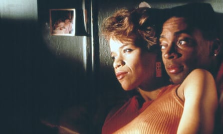 ‘Critics said it would incite riots’ ... Rosie Perez and Spike Lee in Do the Right Thing.