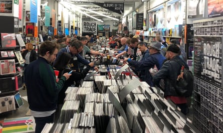 Record Store Day 2018 in Rough Trade East, London.