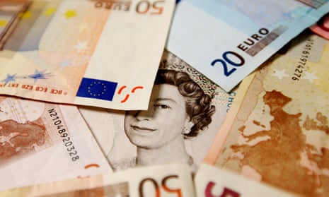euro notes and sterling notes