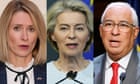 EU centrists’ deal paves way for von der Leyen to return as commission president