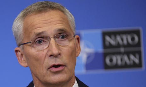 Nato Secretary General Jens Stoltenberg at Nato’s headquarters in Brussels