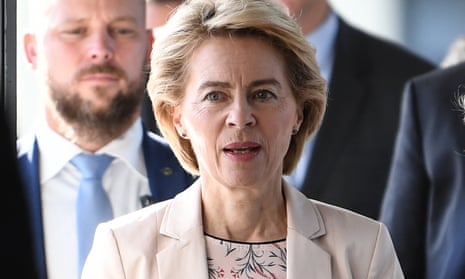 Ursula von der Leyen, incoming president of the European parliament