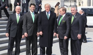 irish american politicians working with trump urged to remember