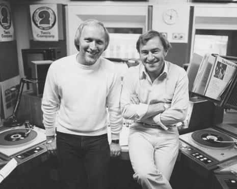 Colin Berry, left, and Ray Moore in the studio in 1983.