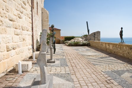 Terrace at the Musée Picasso.