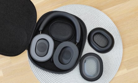 The ear cups of the Sonos Ace detached from the headphones