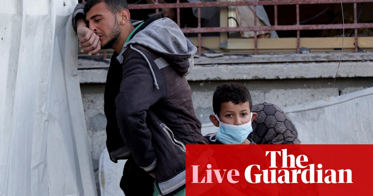 Middle East crisis live: Israel has turned Gaza into a mass grave', top UN court hears