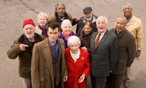 June Whitfield with Bernard Cribbins and David Tennant in The End of Time episodes of Doctor Who, 2009-10