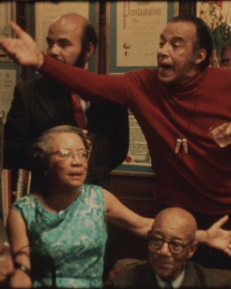 Aaron Douglas, Jean Blackwell Hutson, Richard Bruce Nugent, Eubie Blake, and Irvin C. Miller in Once Upon a Time in Harlem