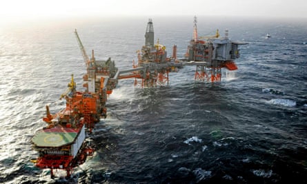 BP’s Valhall platform in the Norwegian North Sea.