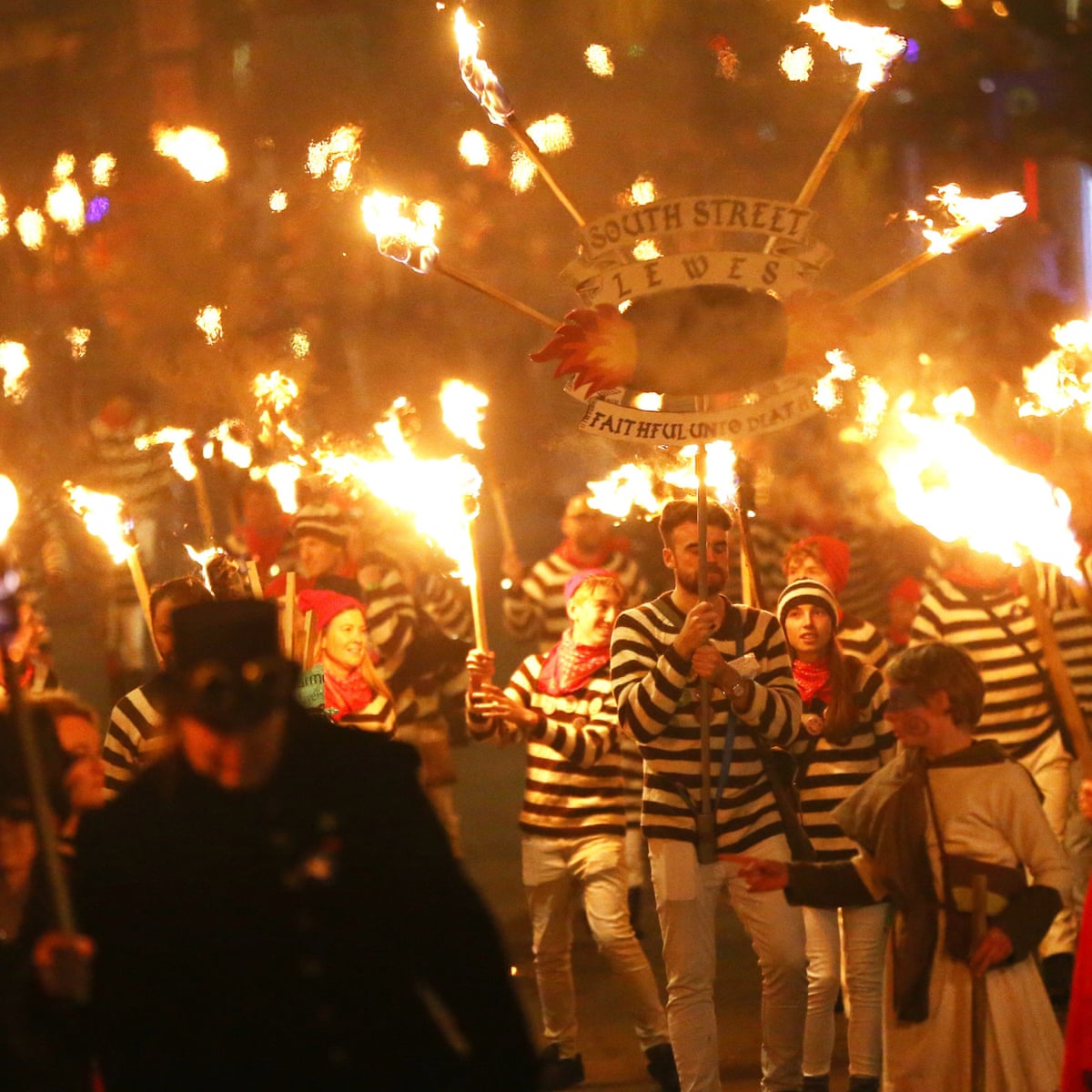 Lewes Bonfire Festival Sparks Anger With Fresh Blackface Controversy Uk News The Guardian