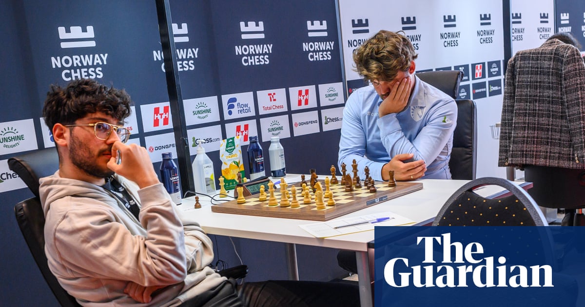 Injured Alireza Firouzja plays through pain to shock world No 1 Magnus Carlsen in Oslo
