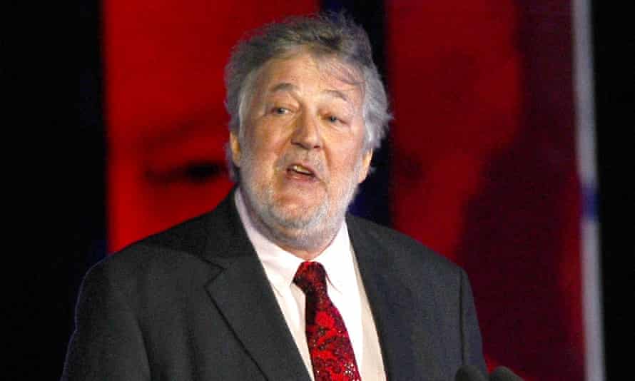 The actor Stephen Fry