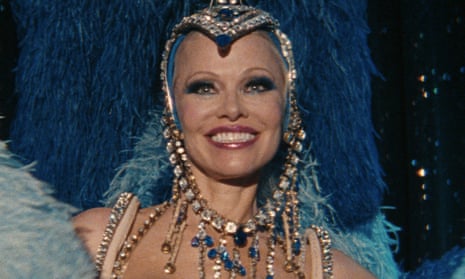 Pamela Anderson in a scene from The Last Showgirl