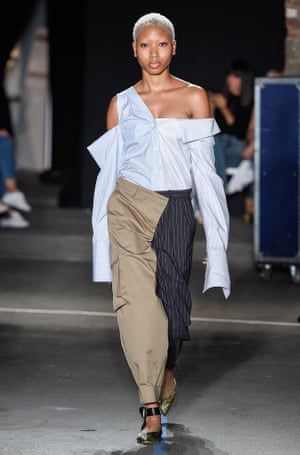 Monse show, runway, Spring Summer 2017, New York Fashion Week