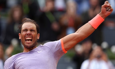Rafael Nadal defeats Pedro Cachín to reach Madrid Open last 16 – video